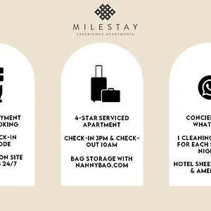  Apartment Milestay Opera Lafayette - Serviced